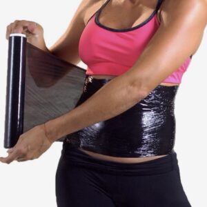 Weight Loss Black Plastic Wrap is used to speed up the process in burning fat tissue.